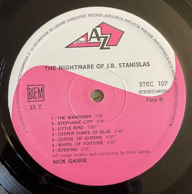 The Nightmare of JB Stanislas