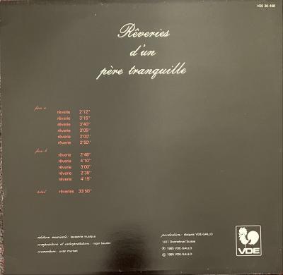 Reveries D''Un Pere Tranquille