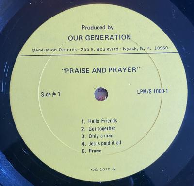 Praise And Prayer