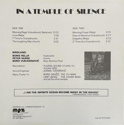 In A Temple Of Silence