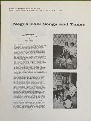 Folksongs And Instrumentals With Guitar